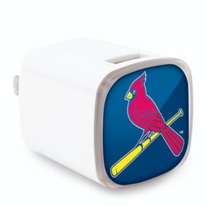 MLB St. Louis Cardinals Dual USB Wall Charger